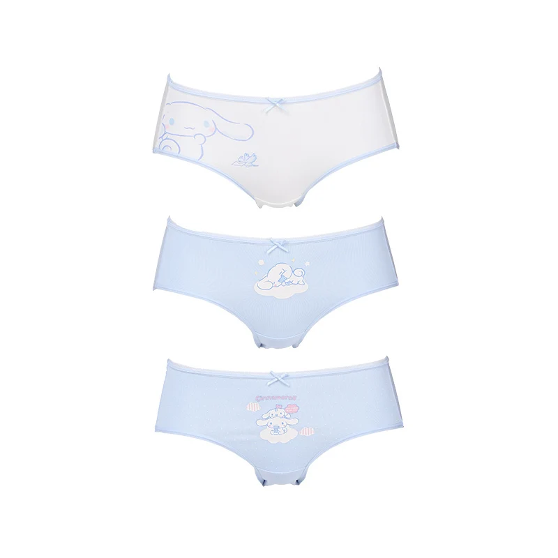 

3PCS Hellokitty Yugui dog underpants female & HelloKitty pattern 3 small pants