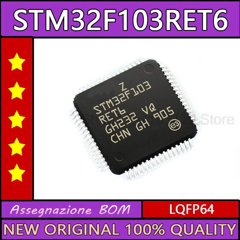 

STM32F103RET6 STM32F103 STM32 LQFP64 новые искусственные микроконтроллеры