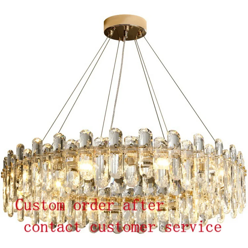 

2022 new model classic gorgeous modern chandelier contemporary led pendant light for villa decor
