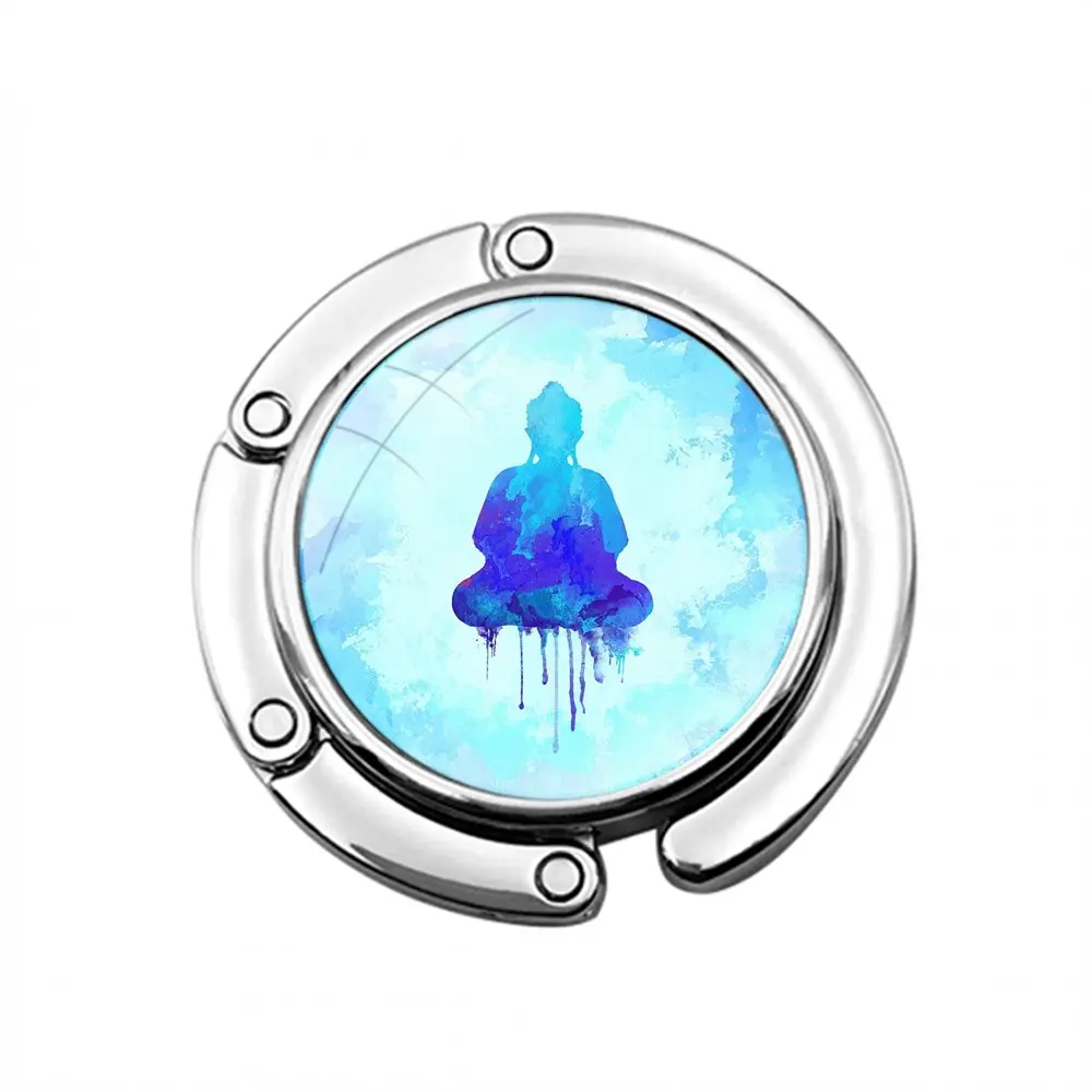 Крючок складной для женского стола художественный крючок с узорами в стиле