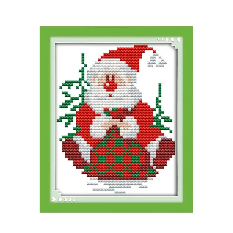 

Набор для вышивки крестиком Санта-Клаус (4), маленький рисунок, 14ct, 11ct, рисунок, искусственная вышивка, рукоделие «сделай сам», рукоделие