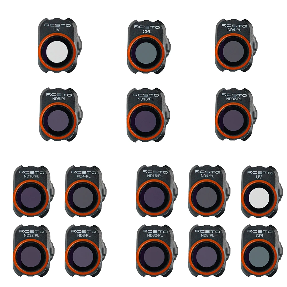 

1pc/4pcs/6pcs Lens Filters for DJI Mavic Mini 1 2 SE UV/CPL/ND/PL Drone Optical Glass Protective Replacement Set Accessories