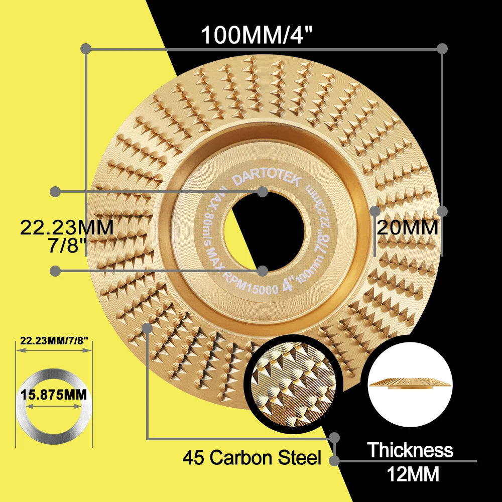 

DARTOTEK диски шлифовальные для деревообработки