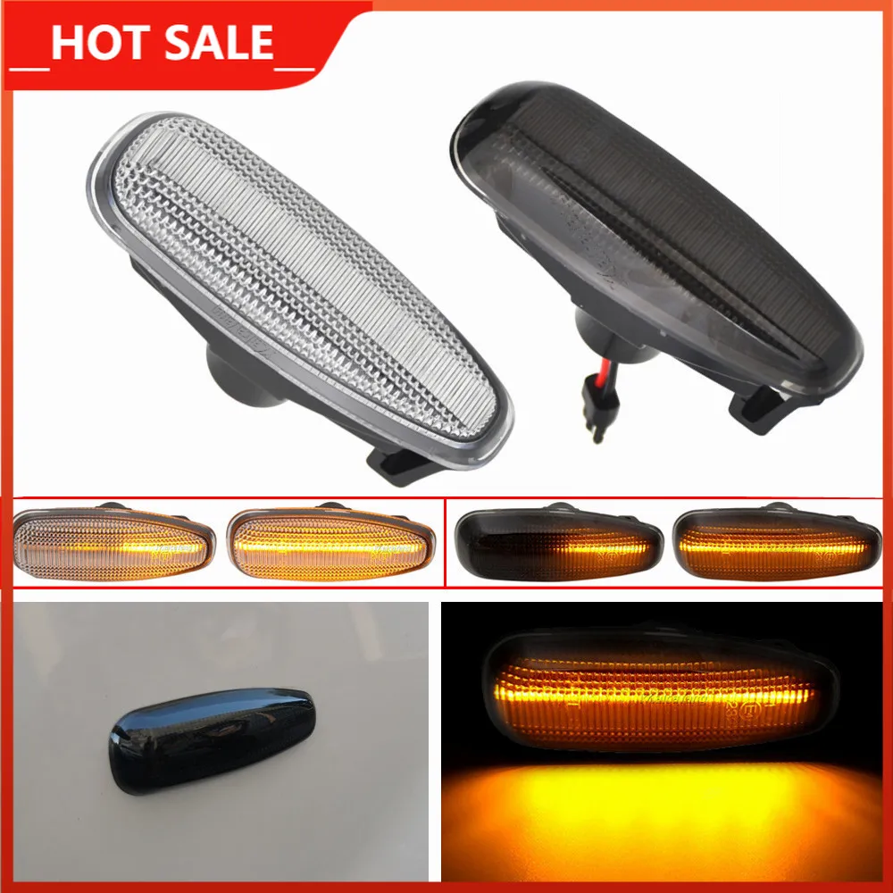 Светодиодный динамический боковой указатель поворота последовательный для Hyundai