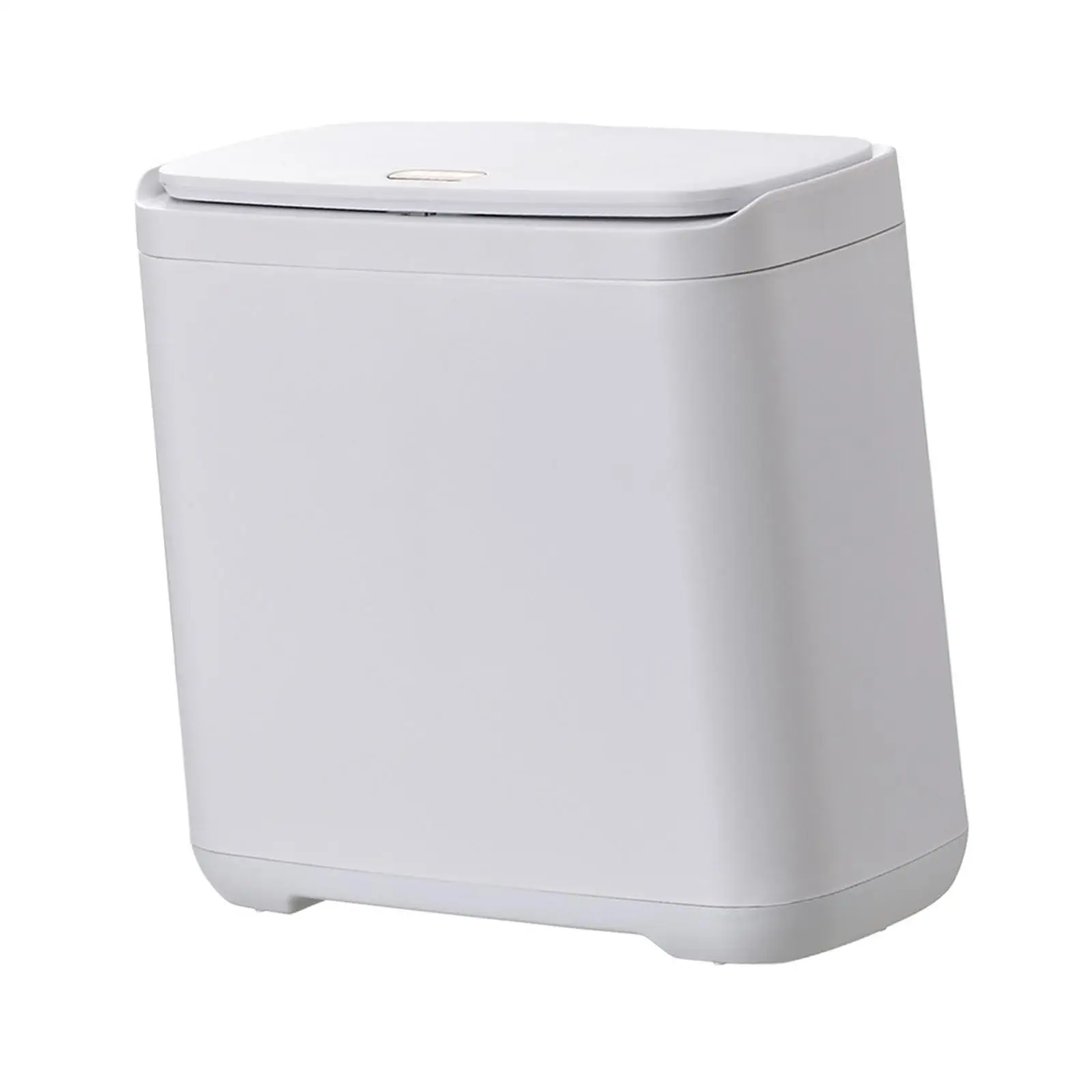 

6L Wet and Dry Dual Trash Can Recycling Recycle Wastes with Spring Lid Waste Bin