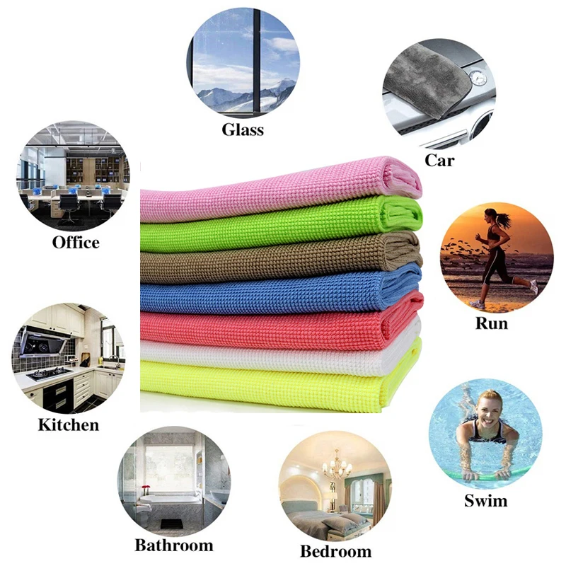 

Car Wash Cleaning Soft Microfiber Towel Absorbent Dish Towel Wipe Cloth Glasses Cloth For GMP Food Factory, Dust-free workshop