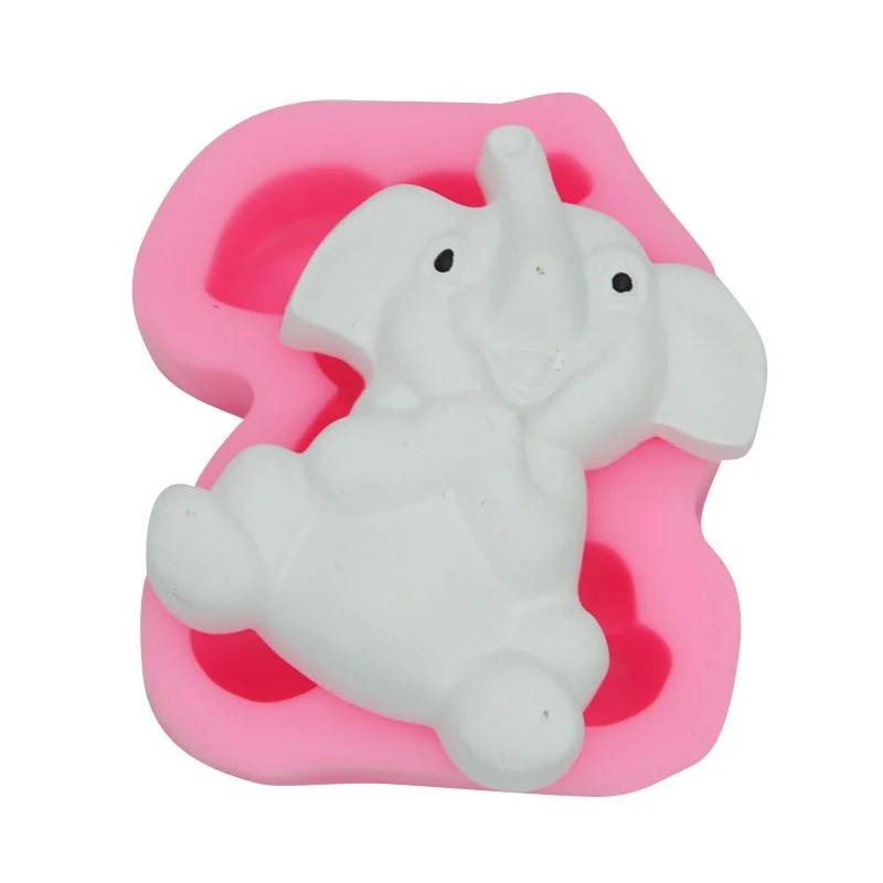 

DIY Baking Mold Elephant Cake Silicone Molds For Fondant Cake Decorating Tools Chocolate Candy Soap Candle Clay Moulds