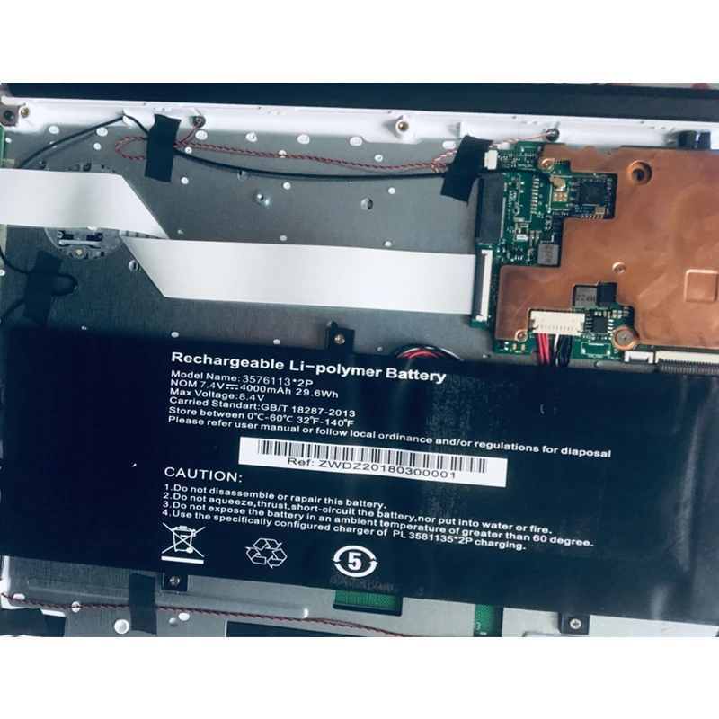 Новинка Сменный аккумулятор для ноутбука K15 GLK51 Zeuslap S03 H16 7 4 В 11 в 4000 мАч Вт/ч