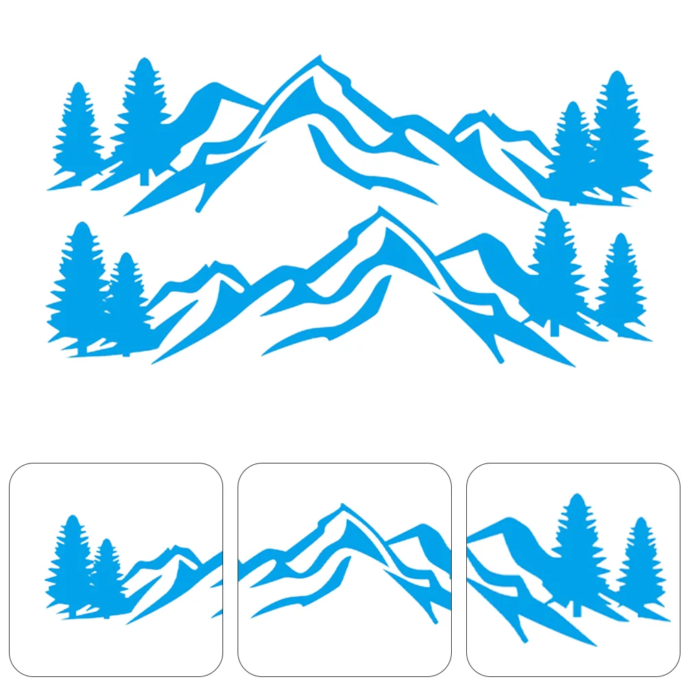 

2 шт., автомобильные наклейки-бамперы для ноутбука