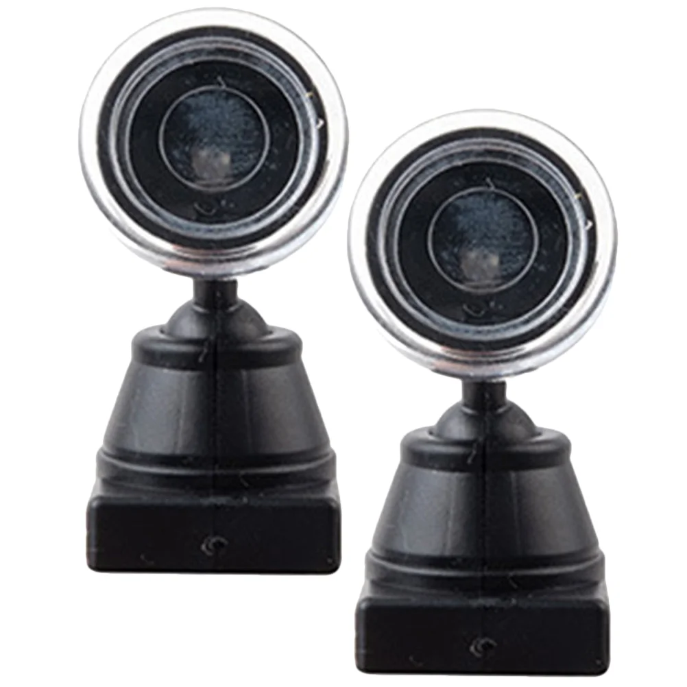 2 шт. модель сигнальный светильник железная дорога песочный стол отражатель