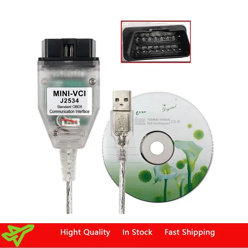

Мини-сканер Диагностический Vci J2534, адаптер Obd2, Usb-кабель для сканирования интерфейса, совместимый с Toyota Lexa V16.20.023
