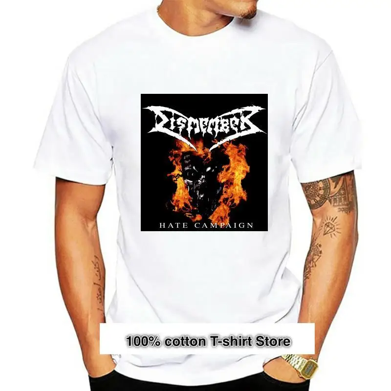 

Dismember- Hate campaa-banda de metal death, banda sueca de T_shirt-SIZESS a 6XL(1)