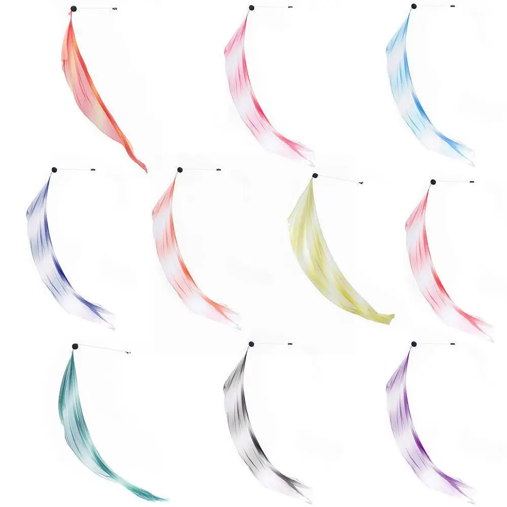 

Шелковая вуаль для танца живота, тюль из шелка с цепочкой-шариком, реквизит для танца живота, 1 шт., U3v6