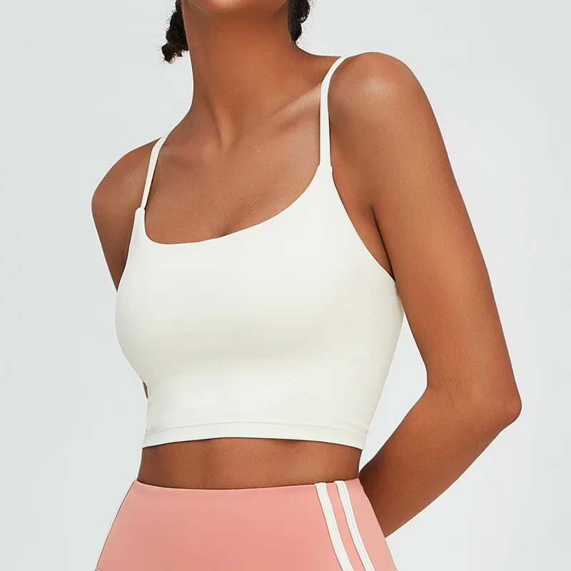 Новый сексуальный спортивный бюстгальтер для йоги женщин высокопрочный