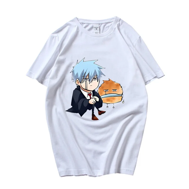 

Mashle Magic and Muscles T-shirts Women Ransu Kuraun Korean Style T Shirts 100% Cotton Gothic LOOSE Tshirts Summer Anime Graphic