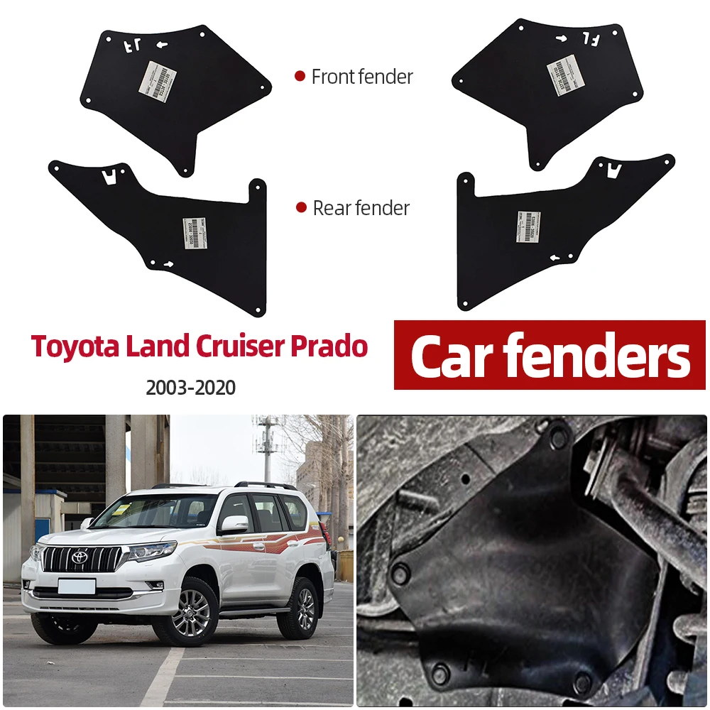 

Брызговики для Toyota Land Cruiser Prado 03-20, 5388635020 5373535150 5373635150