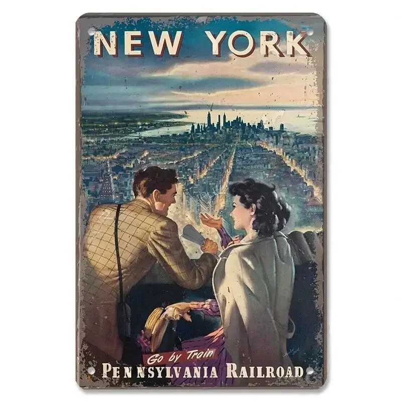 1 шт. металлические алюминиевые дорожные Плакаты для девушек