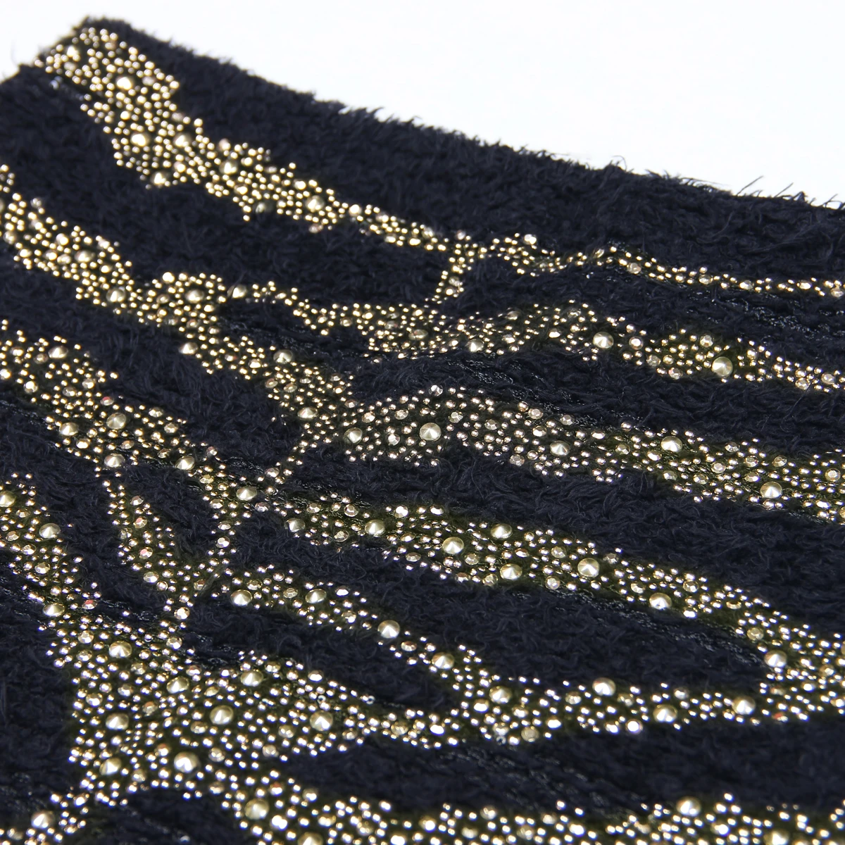 S-XL Высококачественная модная Шерстяная трикотажная эластичная ткань с рисунком