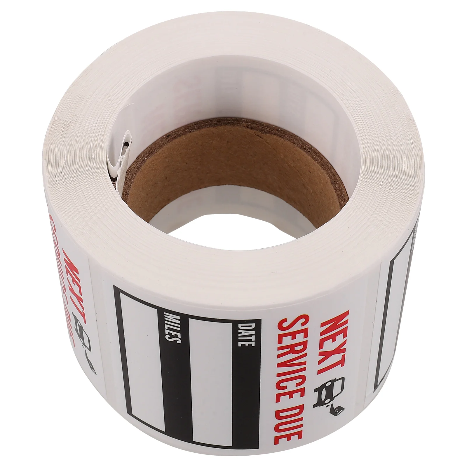 

Oil Change Stickers Waterproof Tags Adhesive Removable Labels Car Repair Service