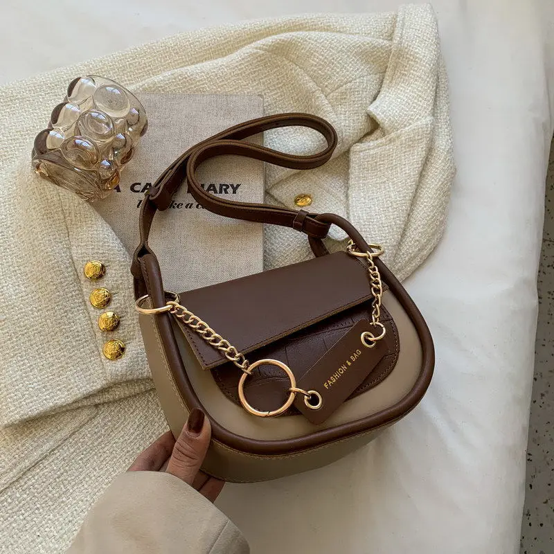 2022 Autumn New Women's Fashion Messenger Bag Simple Casual Versatile Storage Shoulder Handbag