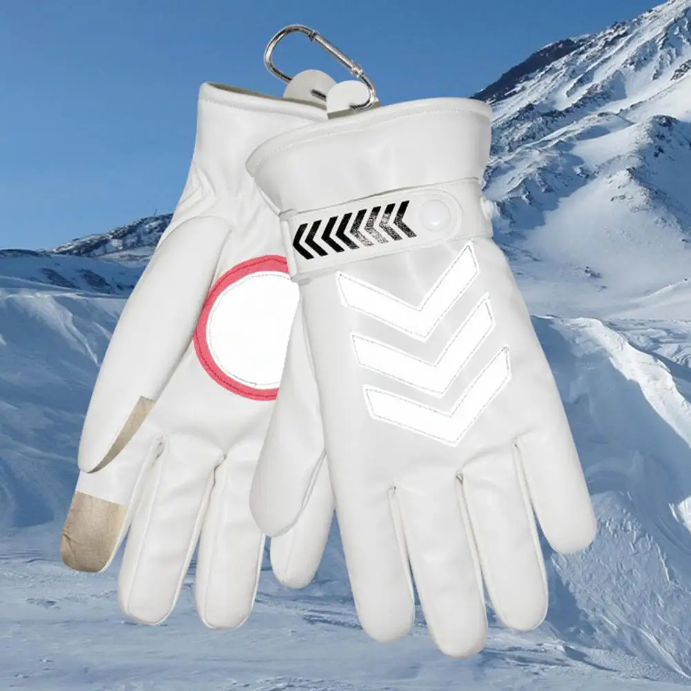 

1 Pair Winter Gloves Practical Warm Windproof Comfortable Sports Gloves for Outdoor Riding Winter Gloves Men Winter Gloves