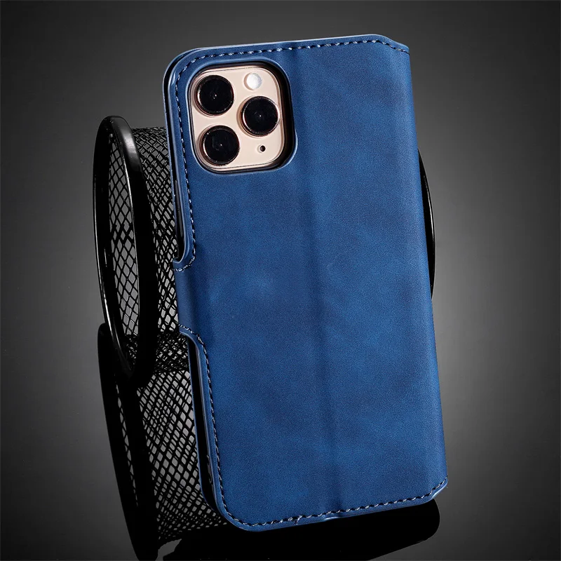 Новый классический кожаный чехол в стиле ретро с защитой от падения для