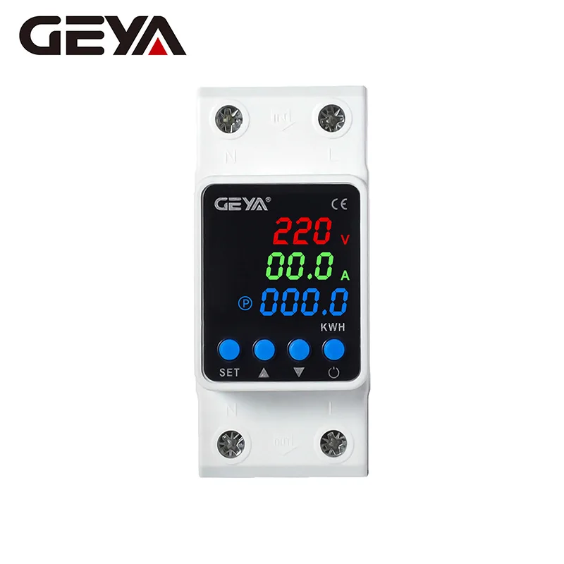 

GEYA GPS6-VAK Защита от перенапряжения и пониженного напряжения