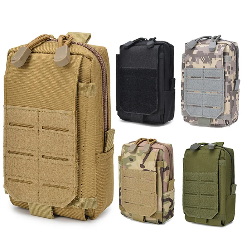 

Tactical Molle Pouch Outdoor Mobile Phone Waist Bag Edc Tool Vest Pack Cell Phone Working Tools Hunting Accessories Bag