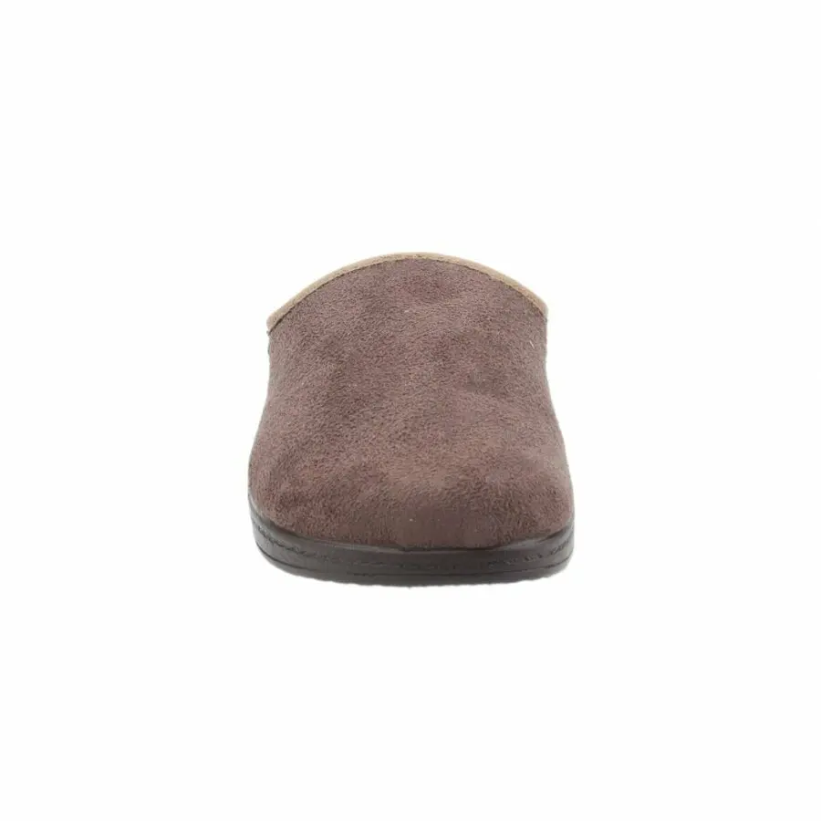 

Slippers Ceyo Winter Gel Anatomic Mens Indoor Suede Shoes Brown