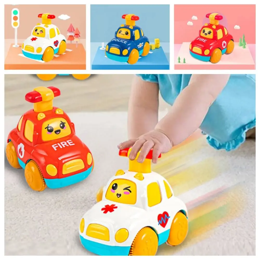 

Пресс возврат пресс и Go модель автомобиля мини пожарная машина скорой помощи вытягивающий автомобиль игрушки Полицейская машина для мальчиков Игрушки Дети