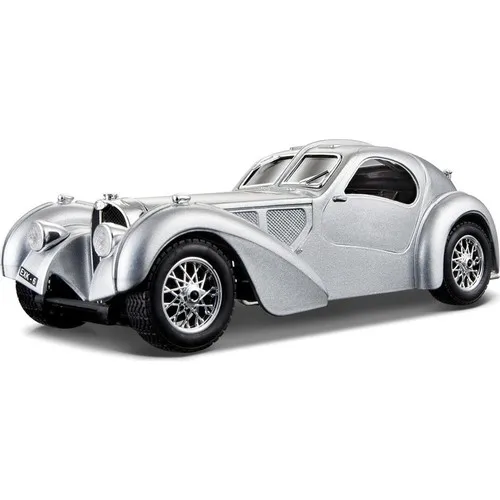 

Модель классического автомобиля Bugatti Atlantic 1/24, масштаб 1936, коллекционная Игрушечная модель старых автомобилей Burago