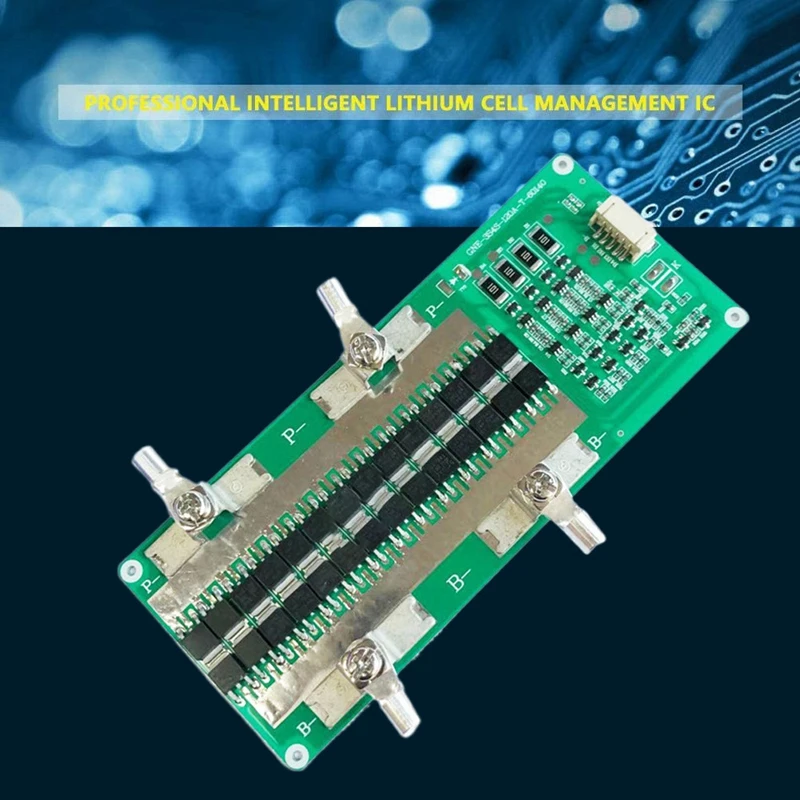 

Hot 3S 12V Lithium Battery Protection Board With Balanced Same-Port Charging Current 150A Continuous 100A Power Inverter