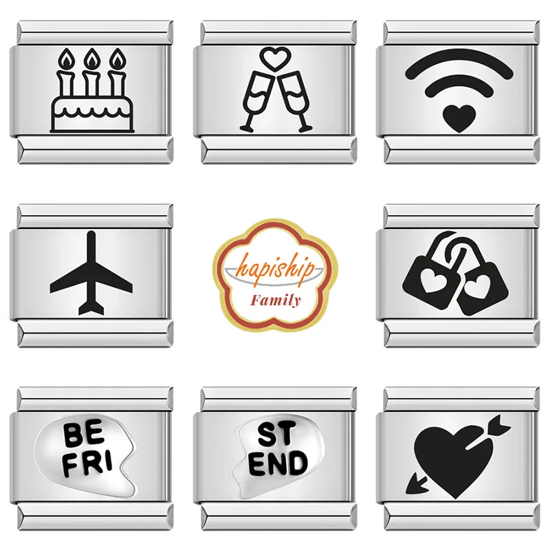 Женский пазл-Шарм You Me Besst из нержавеющей стали