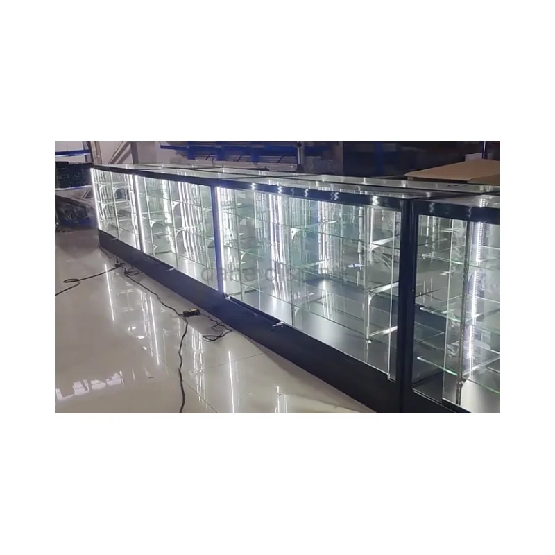 Лидер продаж светодиодный стеклянный счетчик размером 70 дюймов с алюминиевой