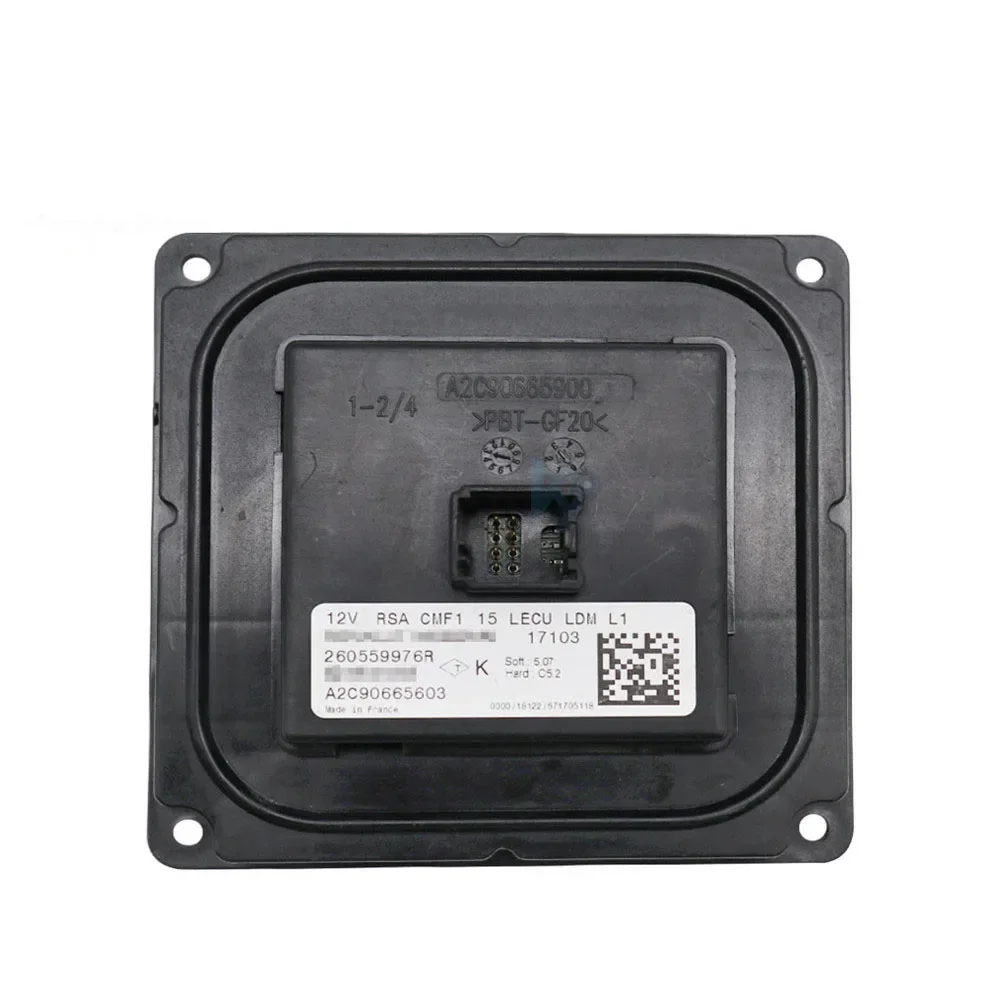 

A2C90665603 260559976R для Renault Cabrio Megane IV светодиодный модуль драйвера лампы головного света дневные ходовые огни блок управления