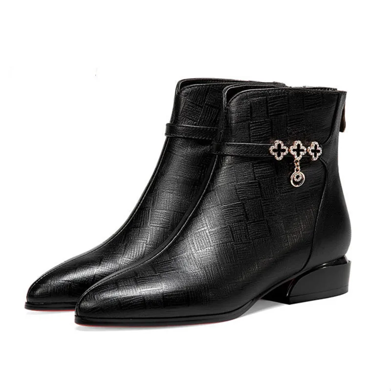 

Women Classic High Quality Black Patent Leather Knee High Boots with Back Zipper Lady Casual Brown Boots Femmes Bottes C530