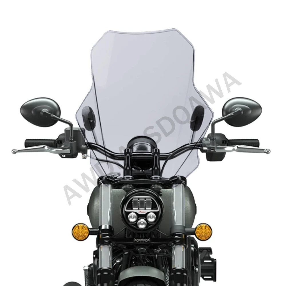 NEW 2022 2023 Motorcycle Adjustable Wind Screen Windshield For Indian Chief Dark Horse Bobber