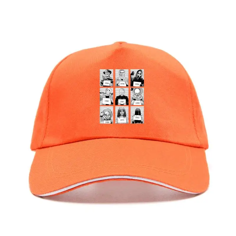 

Prison Horror Baseball Cap Halloween Michael Myers Chucky Jason Horror Movie Flat Brim Adults Casual Baseball Caps