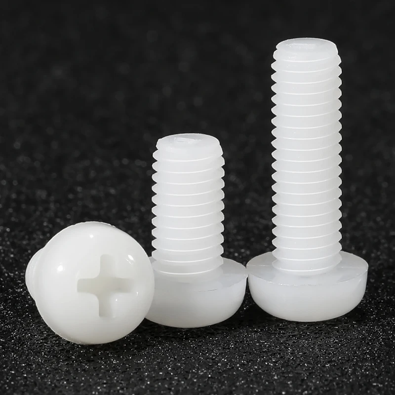 

Набор черных и белых нейлоновых болтов AZKD M2-M8 4-50 мм