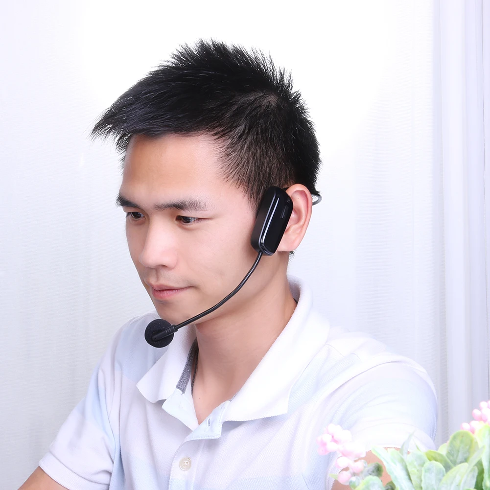 Беспроводной микрофон UHF головной износ микрофонная система приемник с