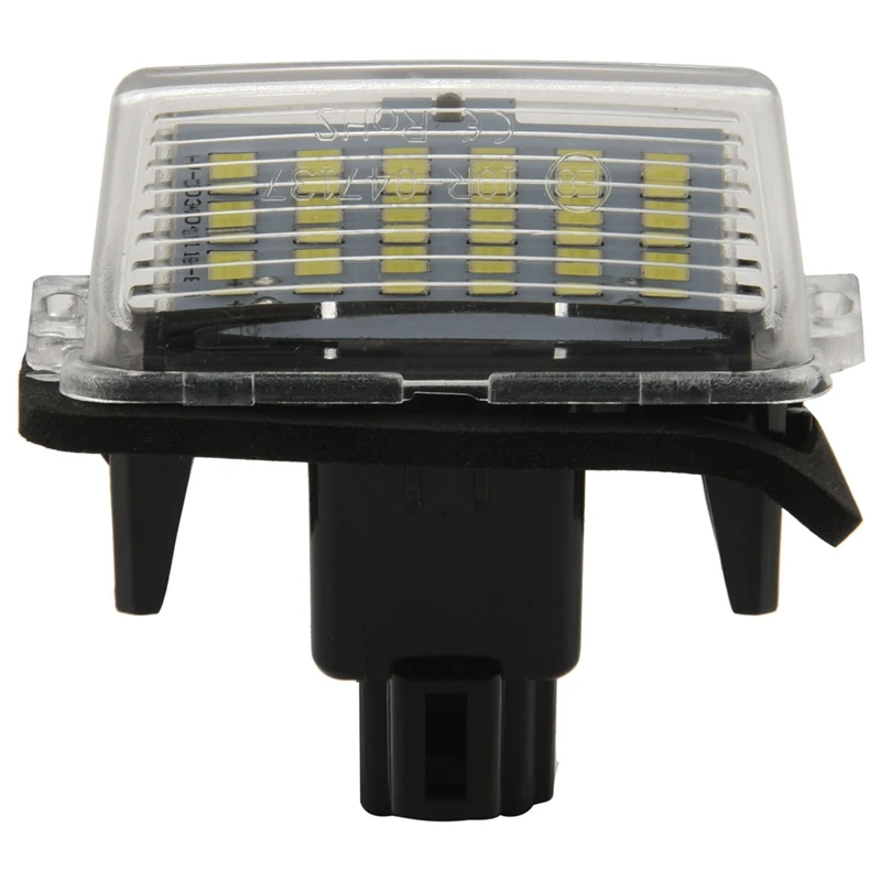

2Pcs Car Led License Plate Light Parking Light External License Plate Light For Toyota Camry