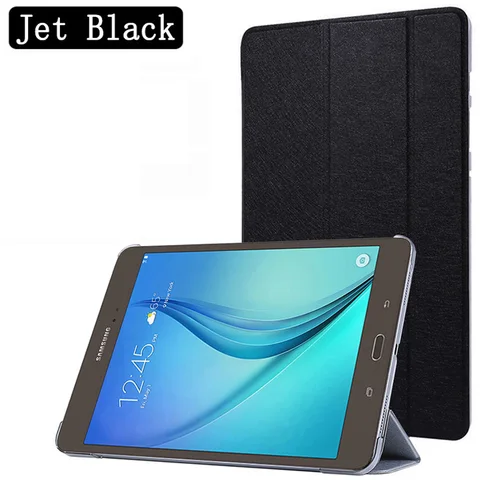 Чехол для планшета Samsung Galaxy Tab A 8,0 дюйма, фотография 2015 дюйма, тройной складной чехол-подставка из искусственной кожи с откидной крышкой T350 T355