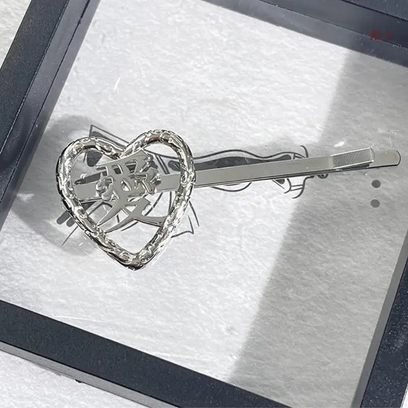 

Заколки для волос с китайскими надписями Love, заколки для волос для девочек, заколки для волос, женский головной убор 6XDA