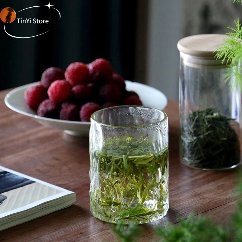 

Japanese-style Thickened Glass Single Cup Handmade Glass Tea Cup 2021 New Hot Office And Home Tea Set Accessories