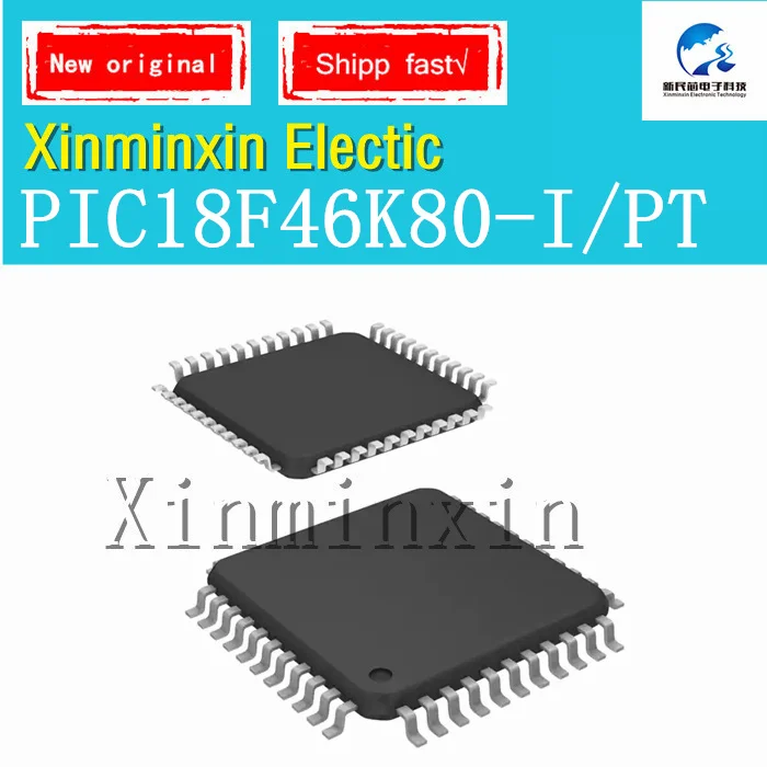 

1 шт./партия, оригинальная микросхема PIC18F46K80-I/PT QFP44 IC