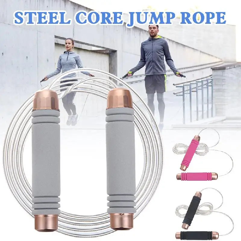 

NEW 10.1ft Speed Jump Rope Professional Men Women Gym Skipping Rope Adjustable Fitness Equipment Muscle Boxing MMA Training HOT