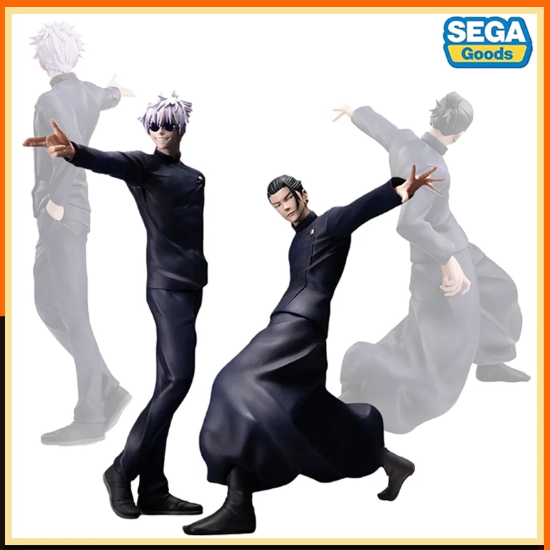 

Экшн-фигурки Sega Luminasta juютсу Kaisen Satoru Gojo Geto Suguru, фигурки сильнейших двух версий. Аниме модель куклы подарок игрушки