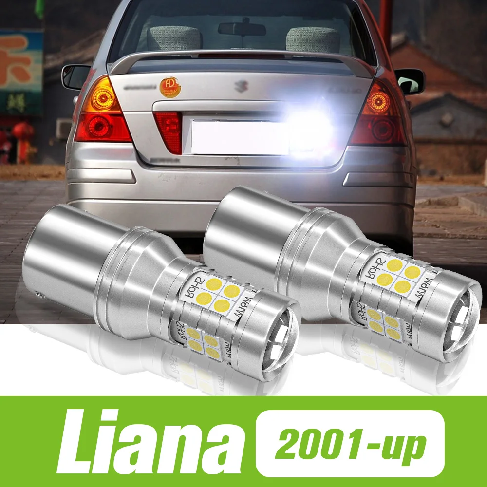 

2pcs For Suzuki Liana LED Reverse Light Backup Lamp 2001 2002 2003 2004 2005 2006 2007 2008 2009 2010 2011 2012 2013 Accessories