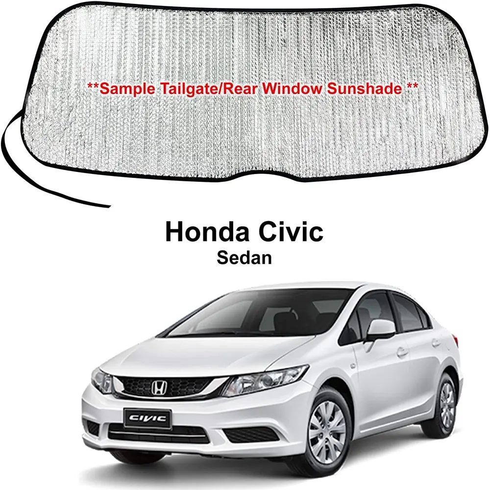 

Солнцезащитный козырек для задней двери для Honda Civic Sedan 2012-2015, солнцезащитный козырек для лета, солнцезащитный козырек для салона автомобиля, защита для ветрового стекла Acce
