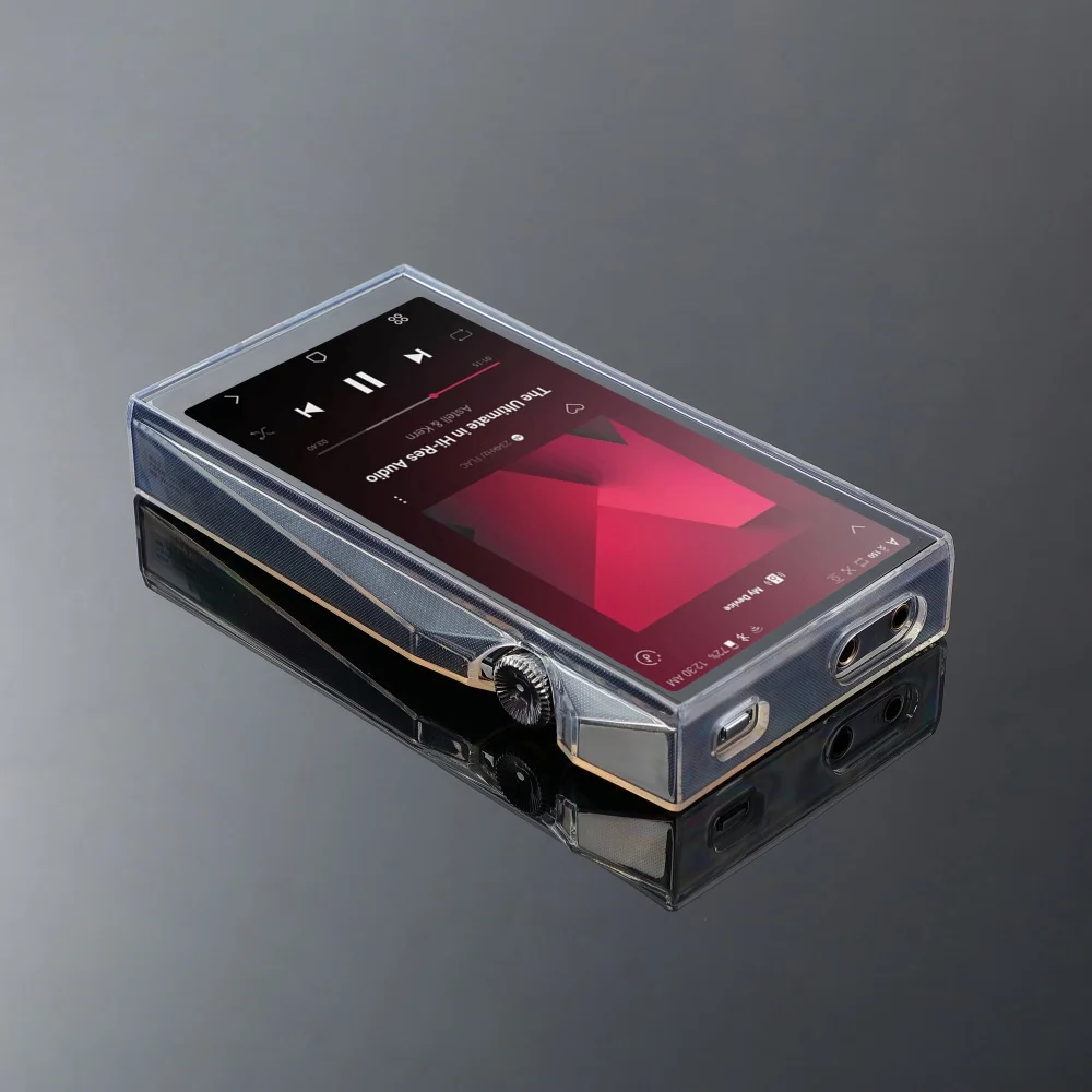Фото Для iRiver Astell&Kern SP4000 защитный чехол для кожи, мягкий чехол с передней пленкой из закаленного стекла №4